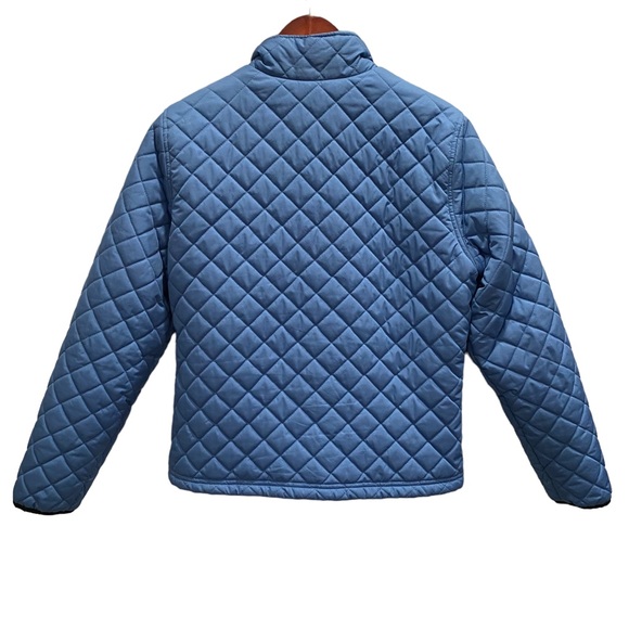 Style & Co Sport Blue Quilted Winter Coat M - Picture 3 of 8